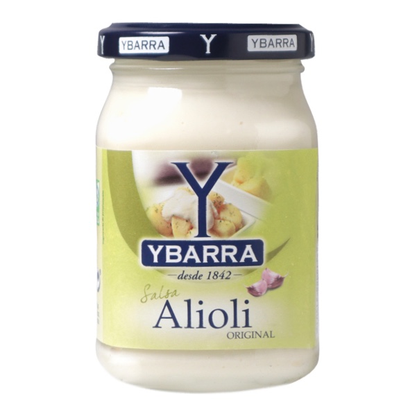 Bote de salsa AliOli Ybarra 225ml