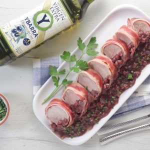 receta de solomillo-alabardado-aceite-oliva-virgen-extra-ybarra un litro