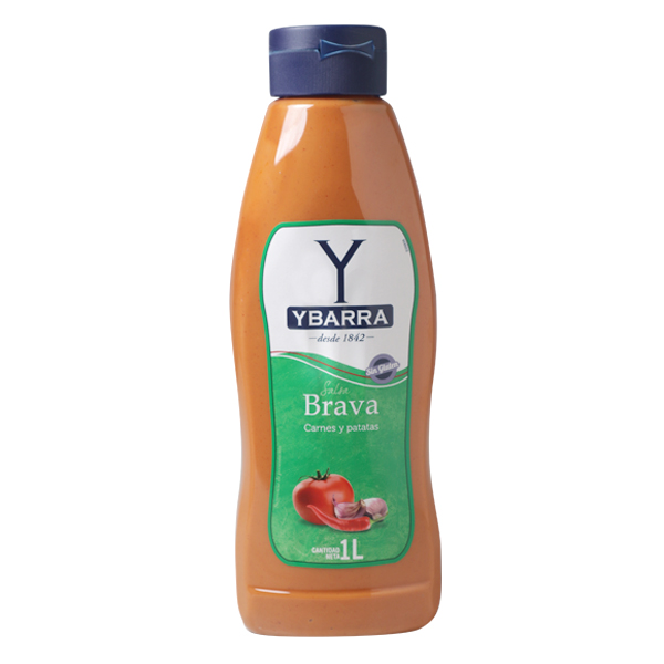 Bote de salsa Brava Ybarra 1l