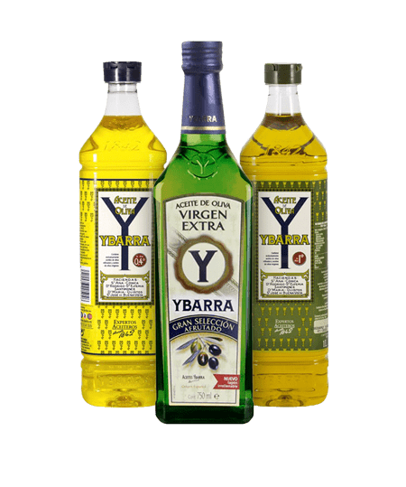 aceites de oliva virgen extra ybarra