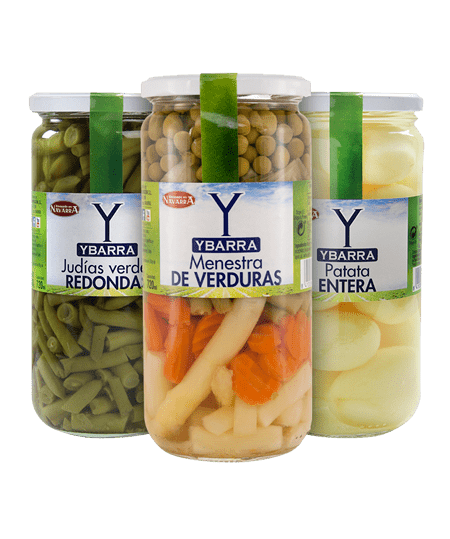 verduras en bote ybarra