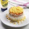 receta de ensalada-mimosa con mayonesa-ybarra boca abajo