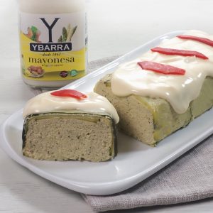 receta de pastel-calabacin-mayonesa-ybarra bote de 450 ml