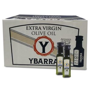Caja de 280 botellitas de aceite de Oliva Virgen Extra Ybarra 20ml