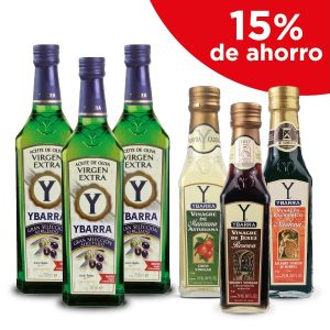 Pack especial Origen Aceite de Oliva virgen extra y Vinagre de Ybarra tienda online