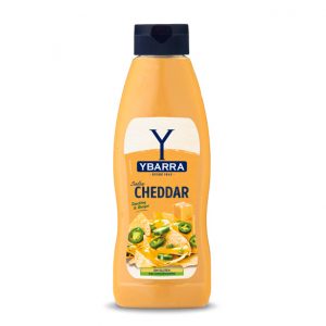 Bote salsa Cheddar Ybarra 1 Litro