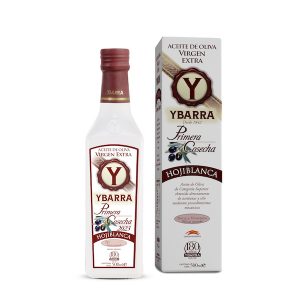 Botella de aceite de oliva Virgen Extra Hojiblanca Primera Cosecha 2023 ybarra