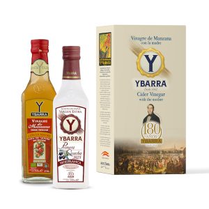 pack-180-aniversario-ybarra-virgen-extra-primera-cosecha-vinagre-manzana-madre