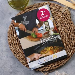 Libro de recetas solidario "Las recetas de tu hogar"