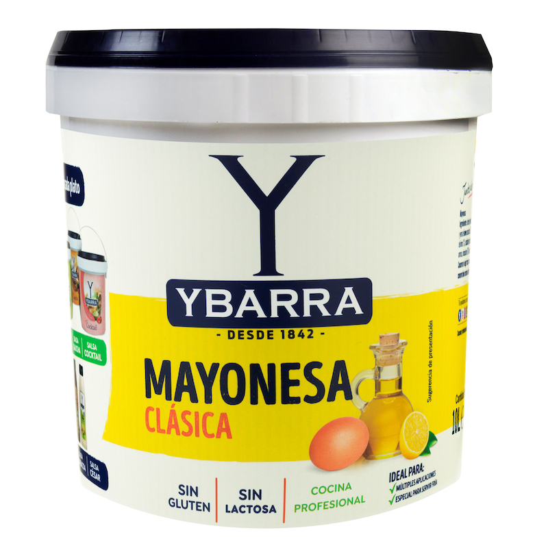 Cubo de mayonesa Ybarra 10 Kg