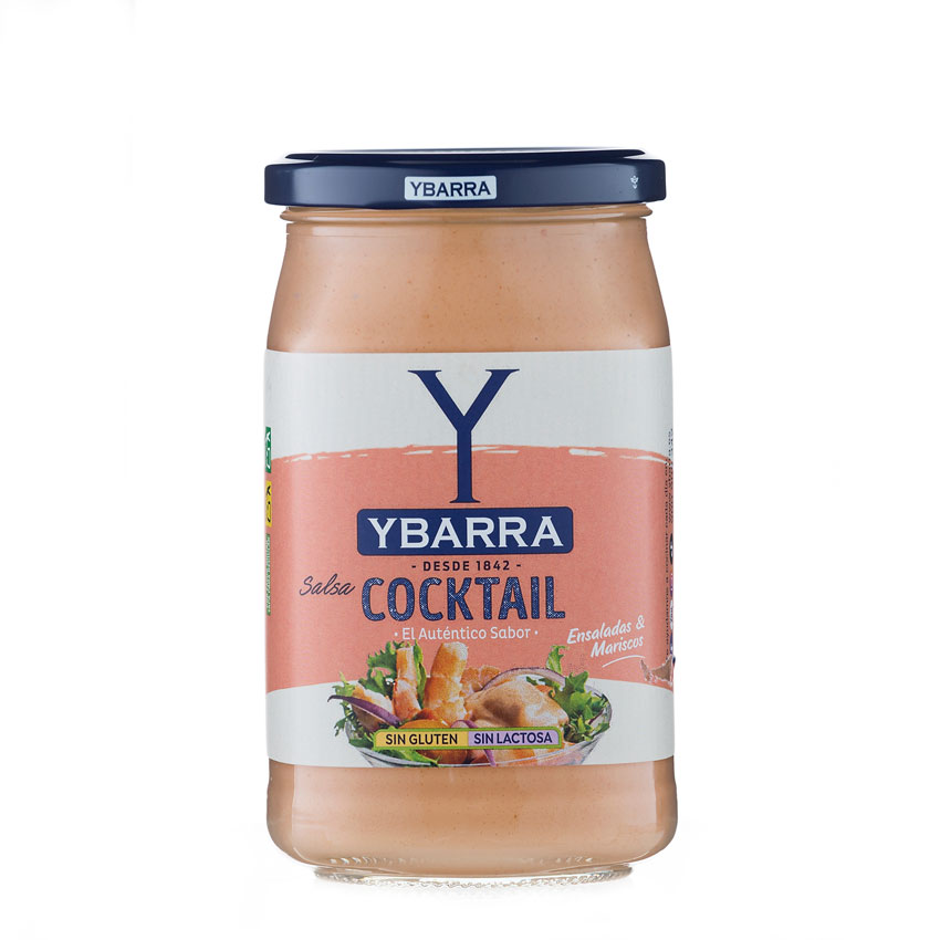 Bote de salsa Cocktail Ybarra 450ml